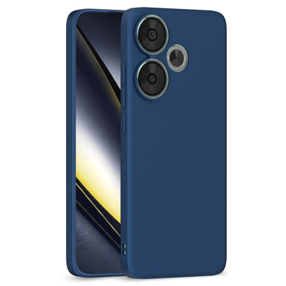 Poco F6 5G back cover in blue by Pikkme