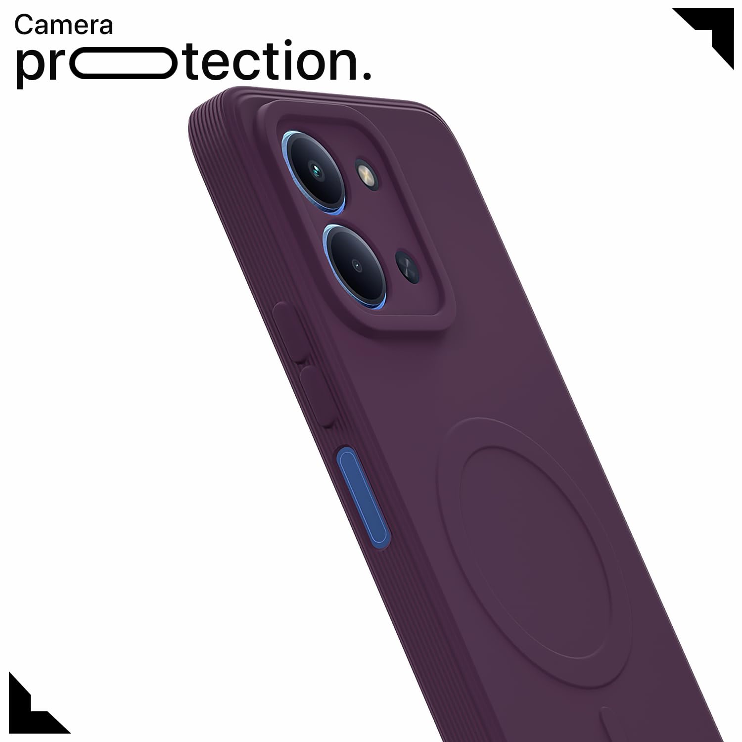 Purple back cover for Redmi 15C 5G – Pikkme – photo 5