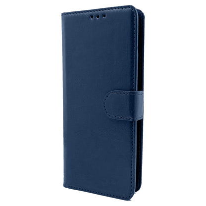 Pikkme Poco X3 Vintage Flip Cover (Blue)