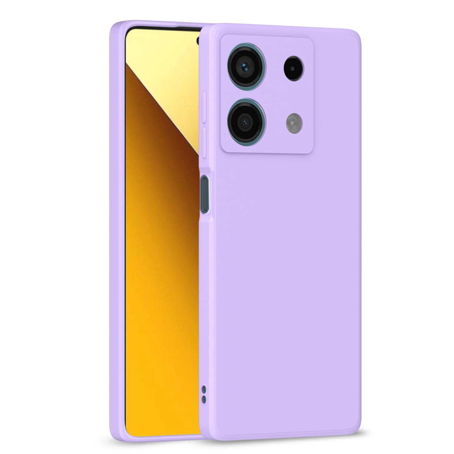  Redmi Note 13 5G Liquid Silicone Back Cover-Purple