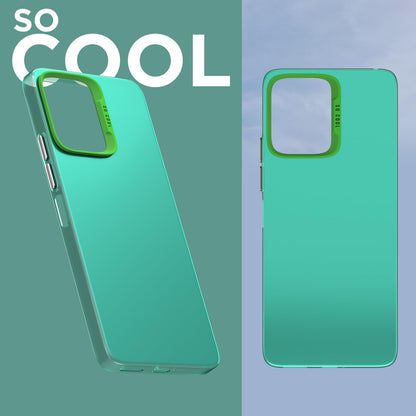 Pikkme  Redmi 13C 5G So Cool Matte Finish Back Cover (Green)