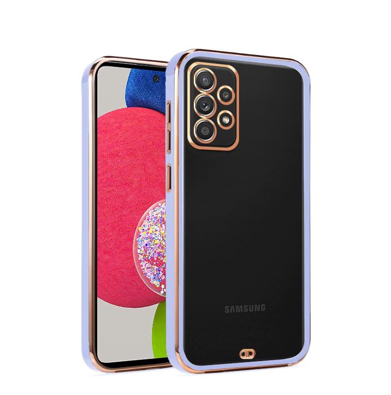 Pikkme Samsung A52/A52s 5G Chrome purple mobile back cover