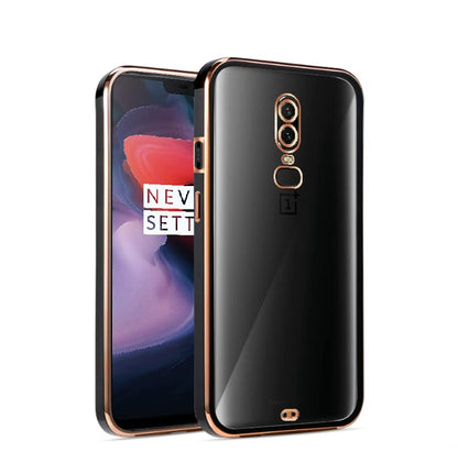 Pikkme OnePlus 6 black mobile cover