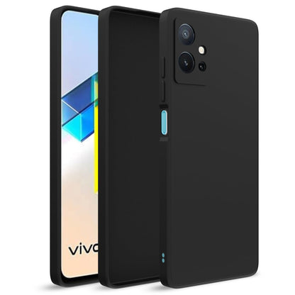 Pikkme black back cover for Vivo T1/Y75/iQOO Z6 5G