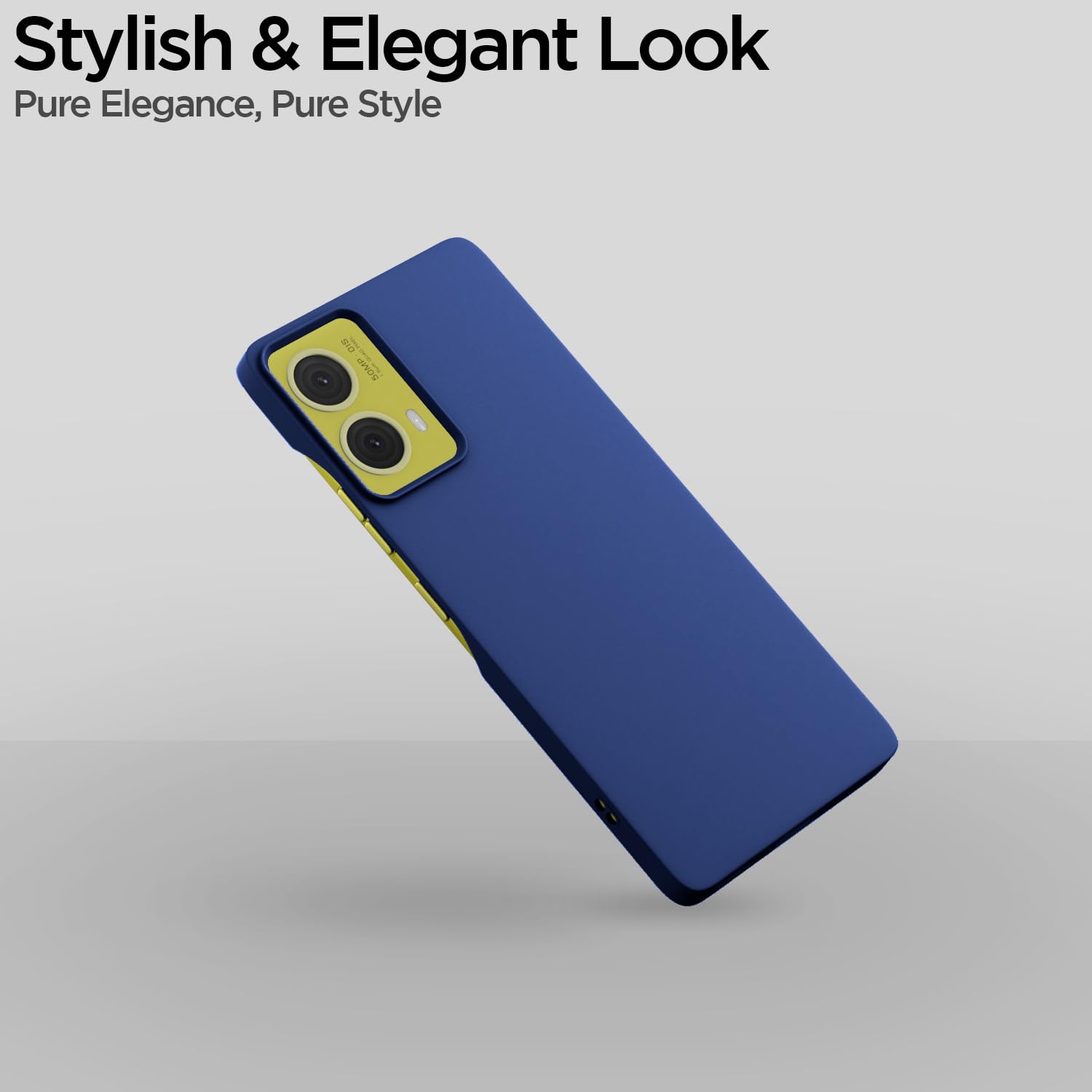 Pikkme blue SideCut mobile cover for Moto G85 5G – photo 2