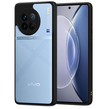 Pikkme Vivo X90 5G Clear black mobile back cover