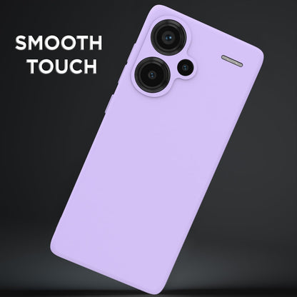 Pikkme Redmi Note 13 Pro Plus 5G Liquid Silicone Back Cover | Purple