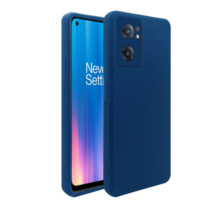 Pikkme blue Liquid Silicone mobile cover for OnePlus Nord CE 2 5G