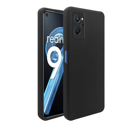 Pikkme Realme 9i black mobile cover