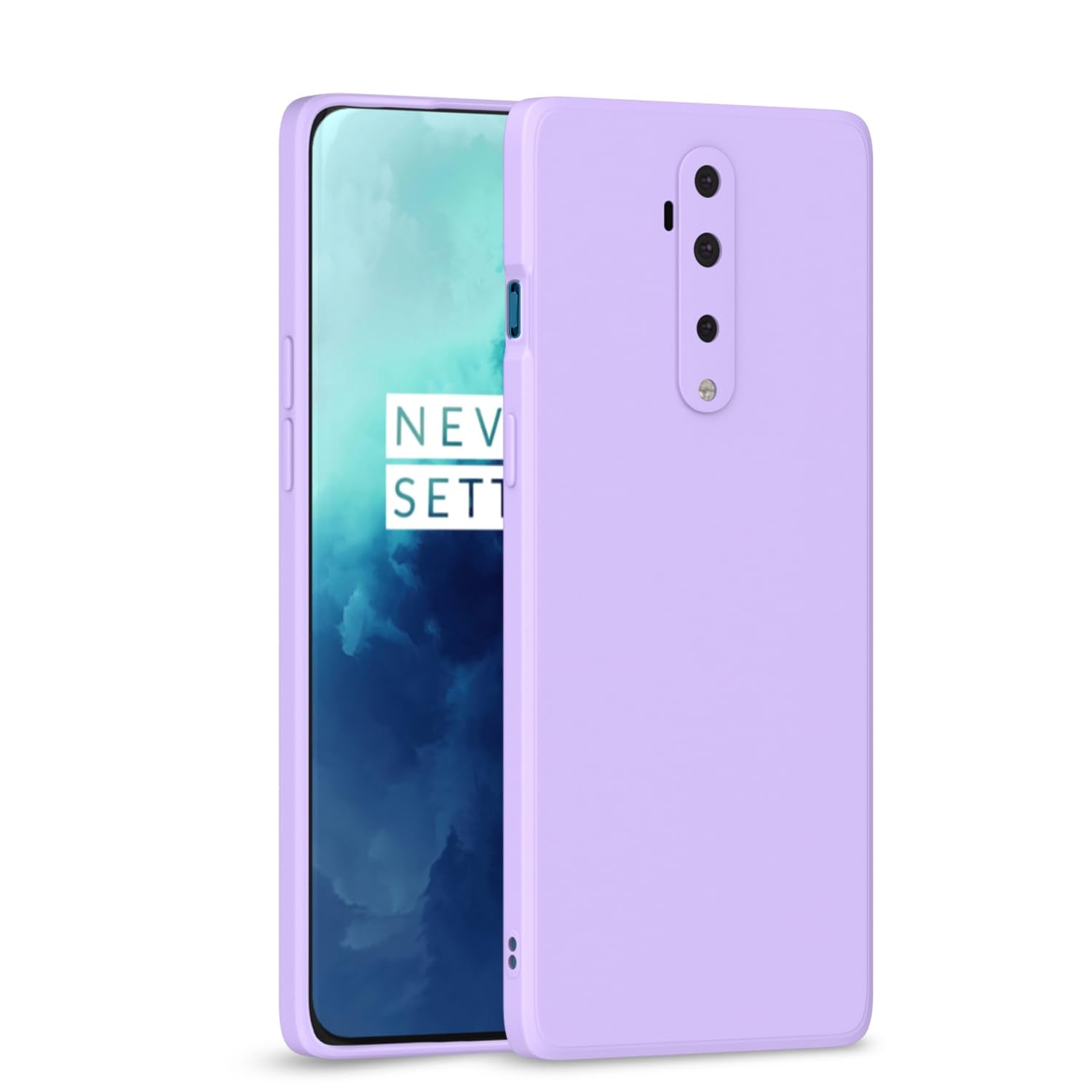 Pikkme OnePlus 7T Pro purple mobile back cover