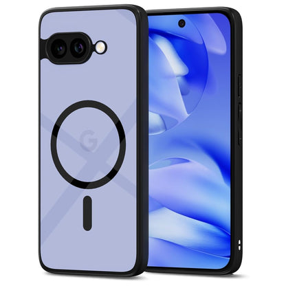 Pikkme Google Pixel 9A Eagle 2 Mag-Safe Shockproof Sleek Hybrid Armor Back Cover (Black)