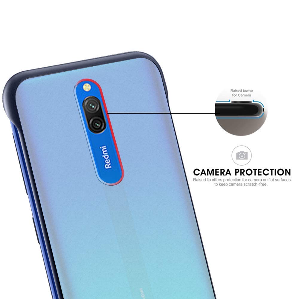 Pikkme Redmi 8a Frameless blue phone cover – photo 3