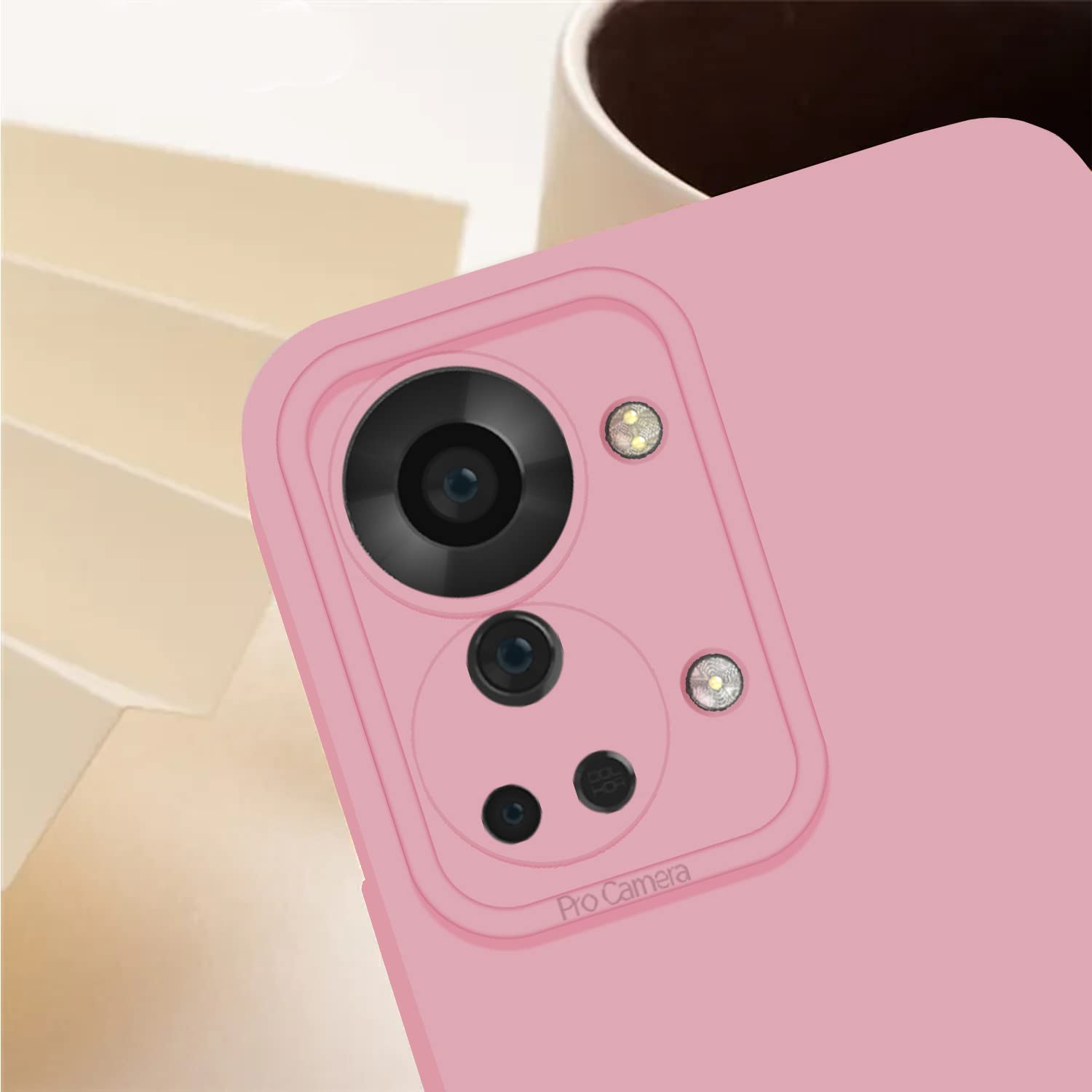 Pikkme OnePlus Nord 2T Liquid Silicone pink phone cover – photo 7