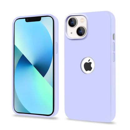 Pikkme elegant purple Soft Silicone back cover for iPhone 13 Mini