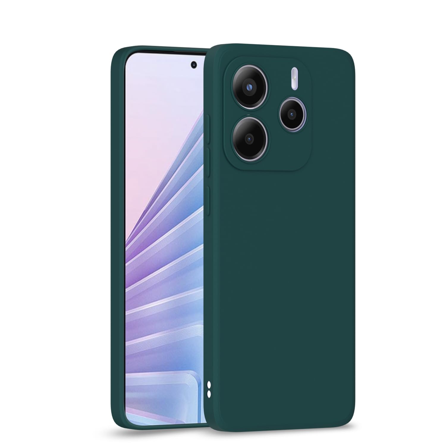 Pikkme green Matte phone cover for Redmi Note 14 5G