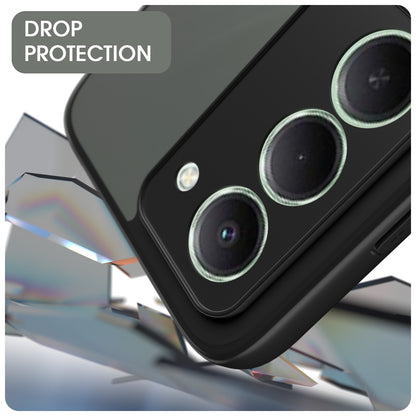 Pikkme Redmi 15 5G Eagle 2 Mag-Safe Smoke Shockproof Hard Transparent Back Cover (Black)