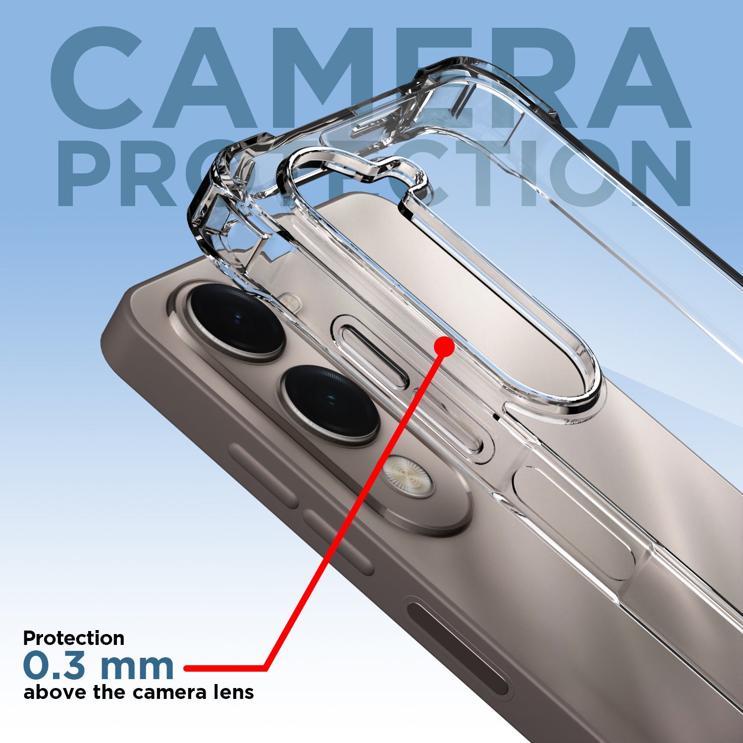 Pikkme Vivo T4 lite 5G / IQOO Z10 lite 5G / Vivo Y04 4G / Vivo Y19 5G PC + TPU Crystal Clear Transparent Back Cover (Transparent)