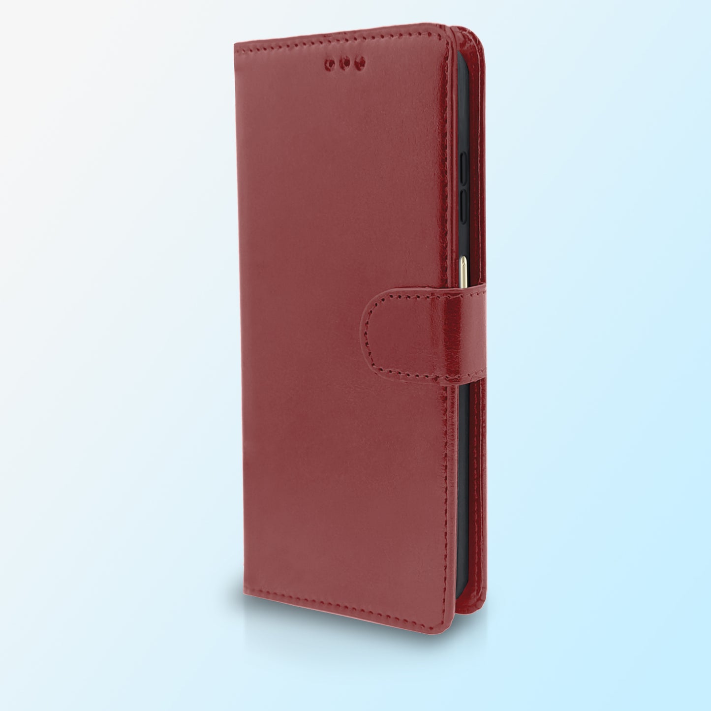 Pikkme Redmi 13 5G Vintage Flip Cover (Brown)