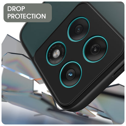 Pikkme Motorola Moto Edge 60 5G / Motorola Moto Edge 60 Fusion 5G Eagle 2 Mag-Safe Smoke Shockproof Hard Transparent Back Cover (Black)