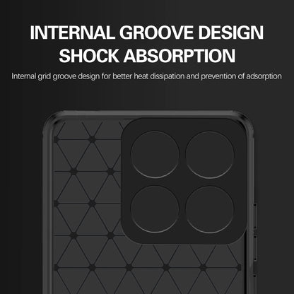 Pikkme Motorola Moto Edge 60 Pro 5G  Hybrid Carbon Fiber Back Cover (Black)