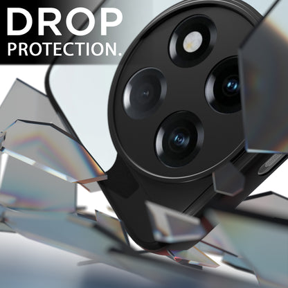 Pikkme OnePlus 11R 5G Eagle 2 Mag-Safe Shockproof Hard Transparent Back Cover (Black)