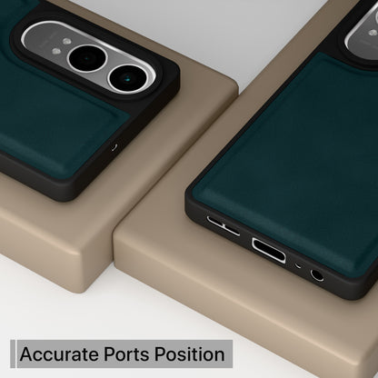 Pikkme OnePlus Nord CE 4 Lite 5G Premium Super Soft-Touch Leatherback Case (Green)