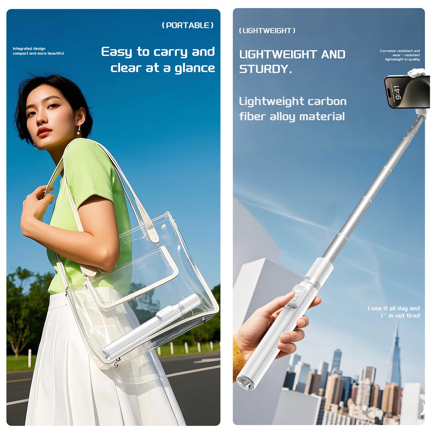 Pikkme Complete 360° Adjustable Smart Selfie Stick Tripod with Wireless Remote control