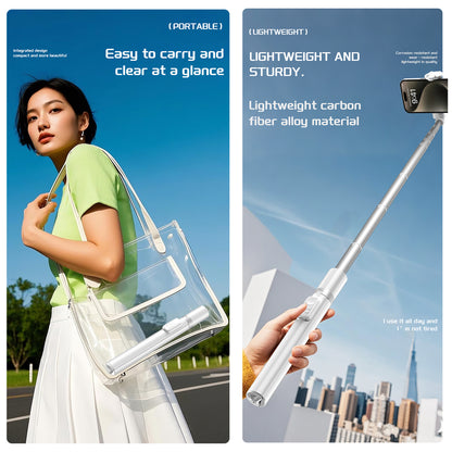 Pikkme Complete 360° Adjustable Smart Selfie Stick Tripod with Wireless Remote control