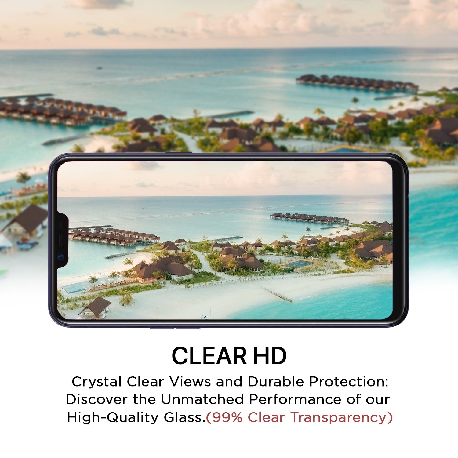 Pikkme Oppo A3s tempered glass screen guard – photo 5