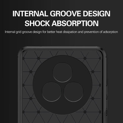 Pikkme Realme 14 Pro Plus 5G / Realme P3 Pro 5G  Hybrid Carbon Fiber Back Cover (Black)