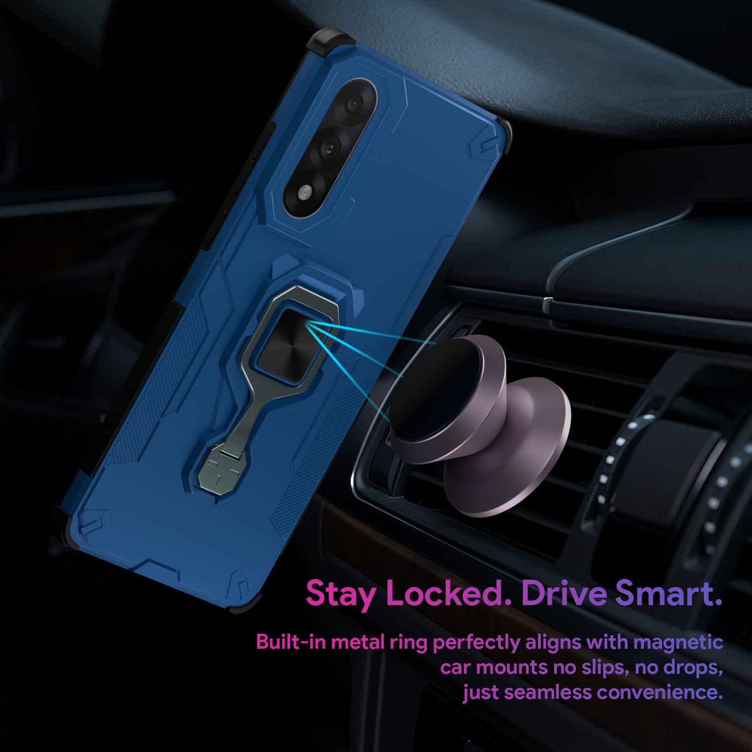 Pikkme OnePlus Nord 5 5G blue mobile cover – photo 5