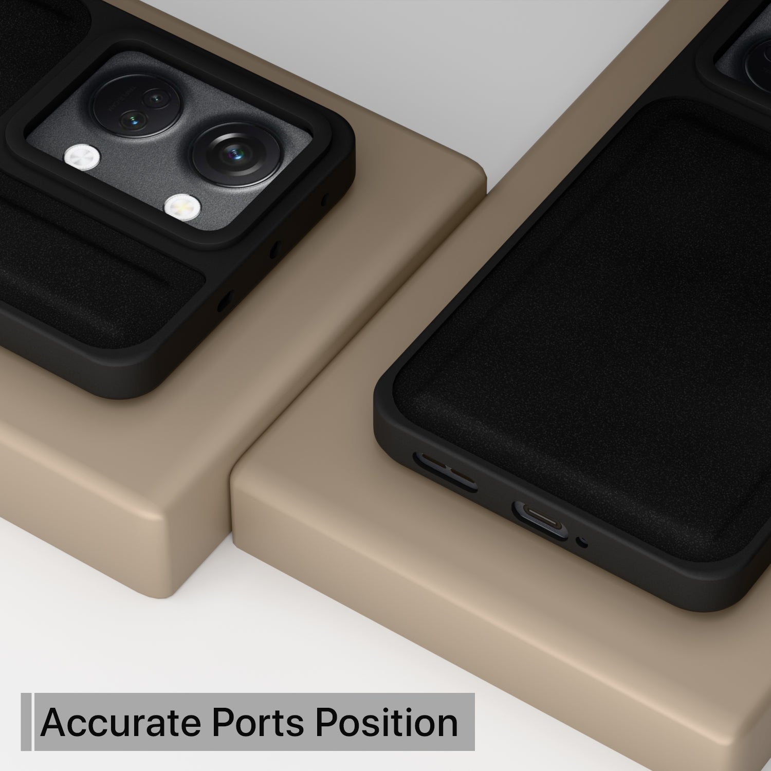 Pikkme OnePlus Nord 3 5G Premium Super Soft-Touch Leatherback Case (Black)