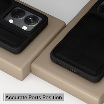 Pikkme OnePlus Nord 3 5G Premium Super Soft-Touch Leatherback Case (Black)