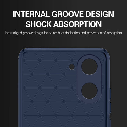 Pikkme   Hybrid Carbon Fiber Back Cover (Blue)