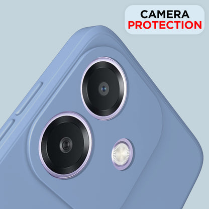 Aqua blue Liquid Silicone back cover for Oppo A3x 5G/A3x 4G/A3 5G – Pikkme – photo 5