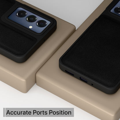 Pikkme Samsung Galaxy A16 5G Premium Leatherback Case (Black)