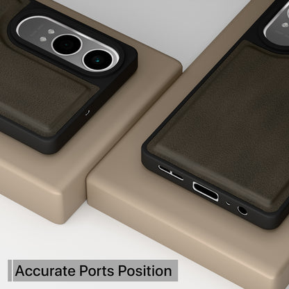 Pikkme OnePlus Nord CE 4 Lite 5G Premium Super Soft-Touch Leatherback Case (Brown)