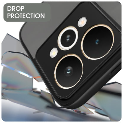 Pikkme Realme 15 Pro 5G Eagle 2 Mag-Safe Smoke Shockproof Hard Transparent Back Cover (Black)