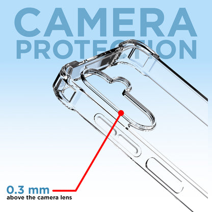 Pikkme Samsung Galaxy M16 5G  PC + TPU Crystal Clear Transparent Back Cover (Transparent)