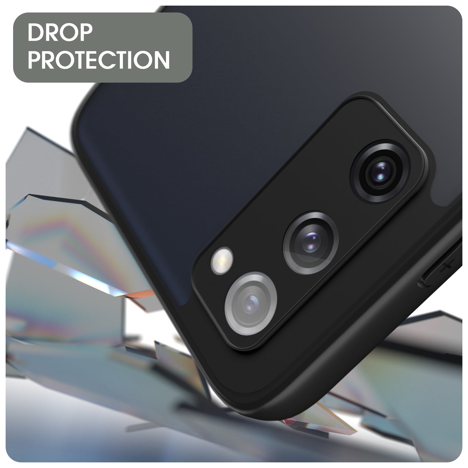 Pikkme Samsung Galaxy S20 Fe 5G Eagle 2 Mag-Safe Smoke Shockproof Hard Transparent Back Cover (Black)