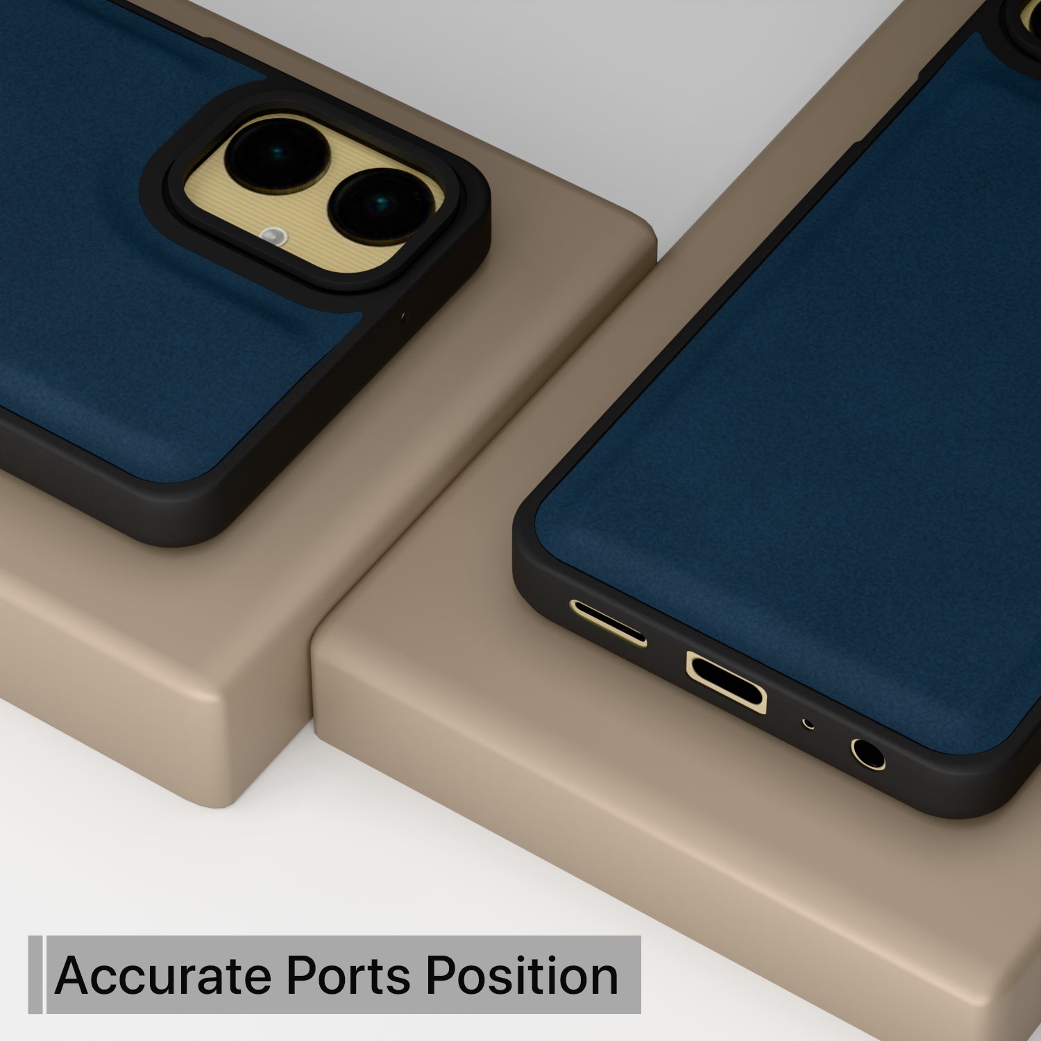 Pikkme Samsung Galaxy A06 Premium Leatherback Case (Blue)