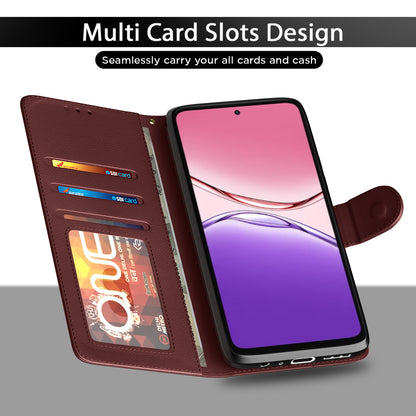 Pikkme Oppo A5x Vintage Flip Cover (Brown)