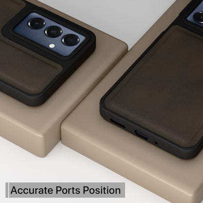Pikkme Samsung Galaxy A16 5G Premium Leatherback Case (Brown)