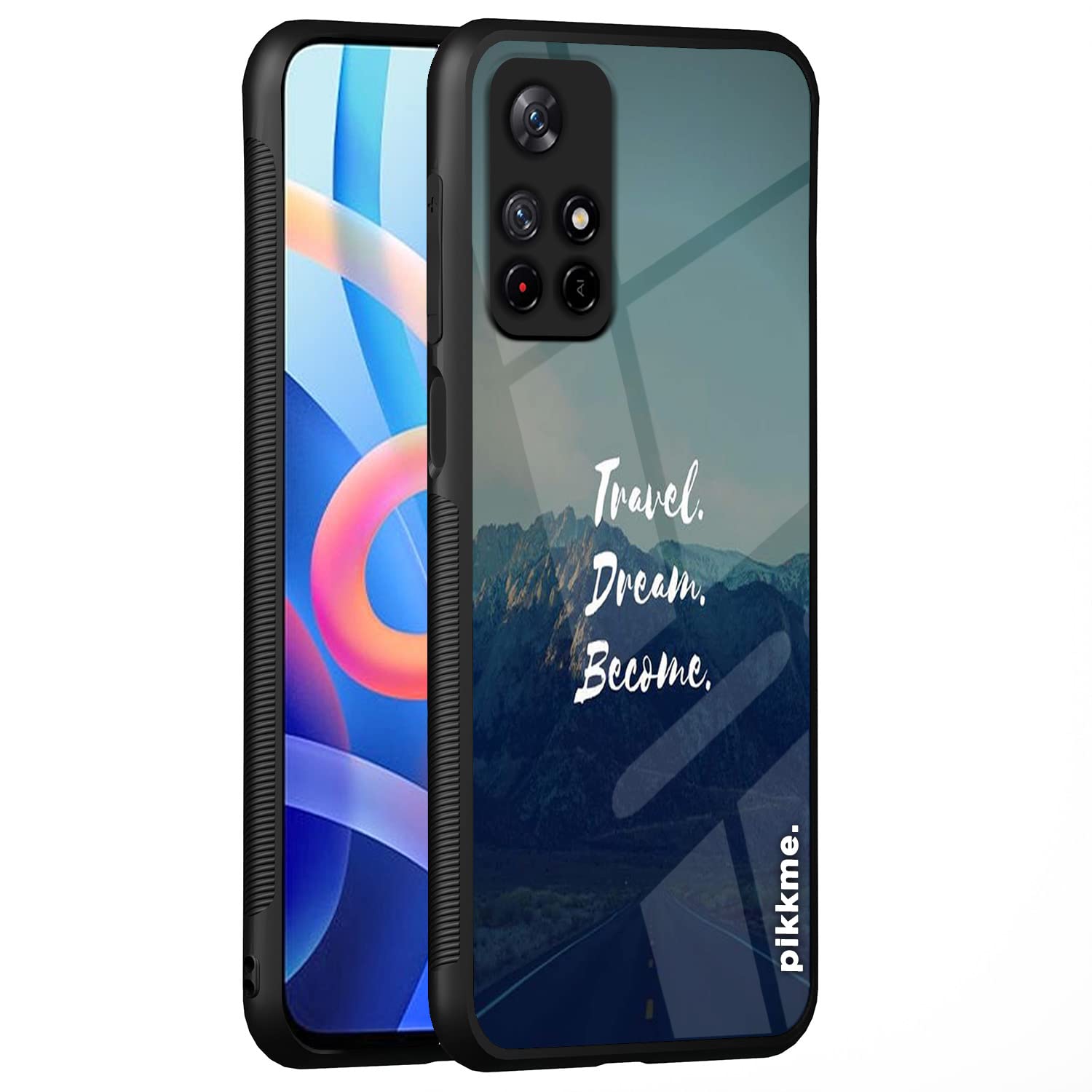 Pikkme Redmi Note 11T/Poco M4 Pro 5G mobile back cover
