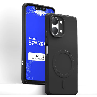 Tecno Spark Go 3 back cover in black by Pikkme – photo 2