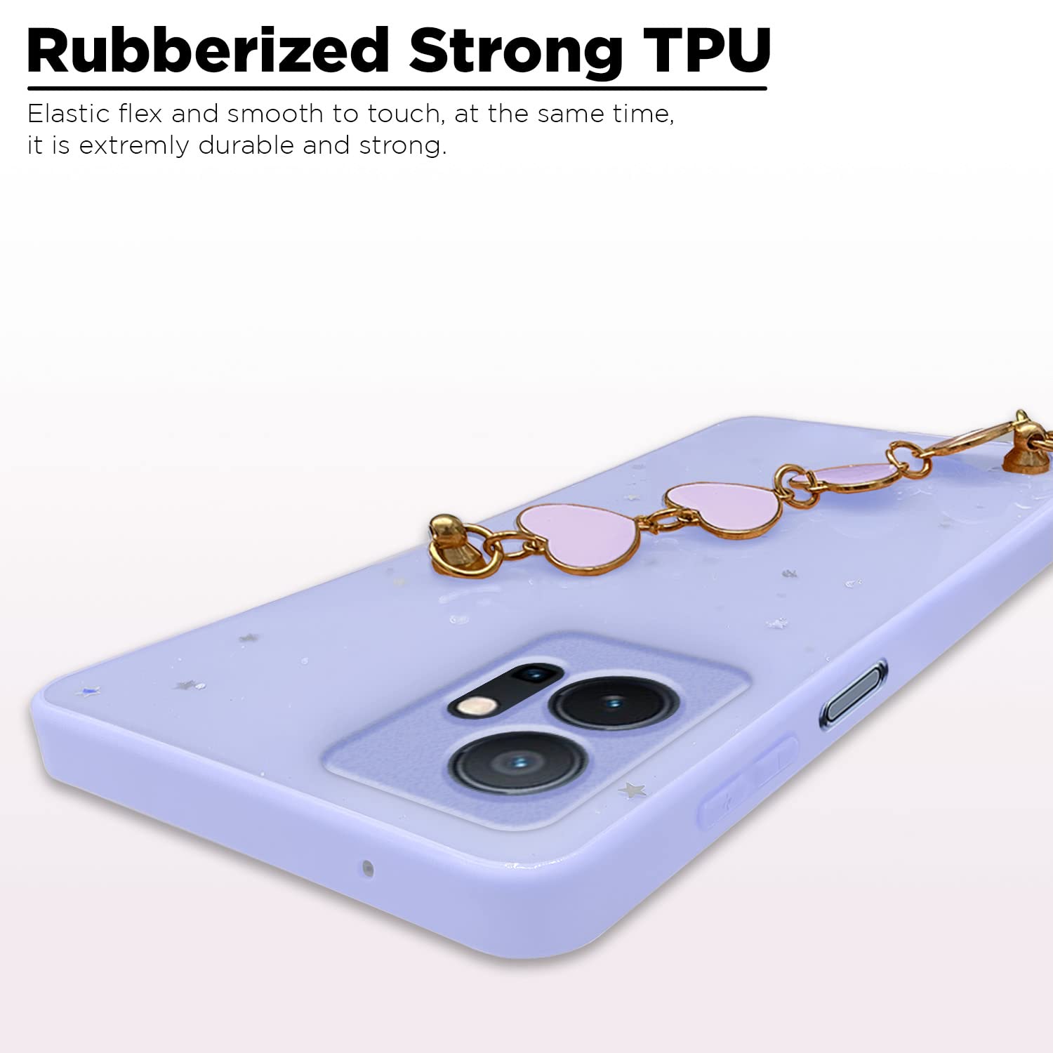Pikkme purple Chain mobile cover for Vivo T1/Y75/iQOO Z6 5G – photo 4