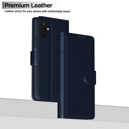 Samsung F06/M06 5G Wallet flip case in blue by Pikkme – photo 2