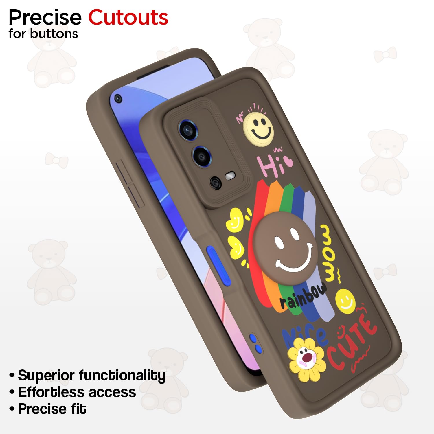 Pikkme Oppo A55 brown phone cover – photo 6