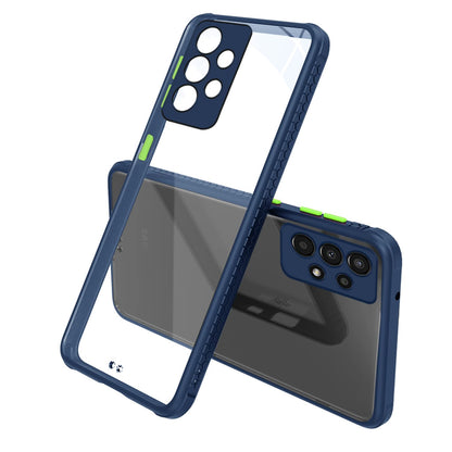 Samsung A33 5G mobile cover in blue by Pikkme