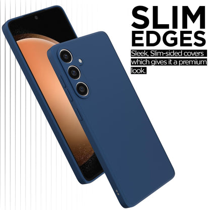 Pikkme blue Liquid Silicone back cover for Samsung S23 FE 5G – photo 3